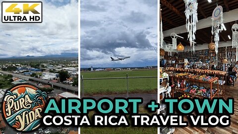Liberia Airport + Town Tour 🛬 Visit New Plaza With Starbucks Then Drive To Arby's 🍔 #travel