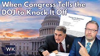 When Congress Tells the DOJ to Knock It Off