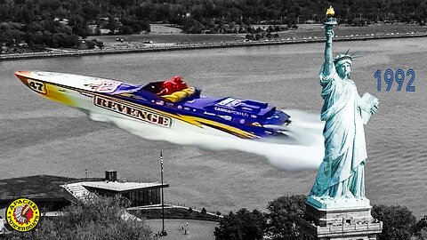 Apache 47' Tweet Revenge - 1992 New York National Offshore Championships (Race Clip)