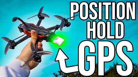 How to add GPS to your FPV Drone and activate POSITION HOLD - Betaflight 4.6