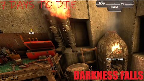 7 Days to Die Darkness Falls Playthrough - Part 25 I swear it was an accident