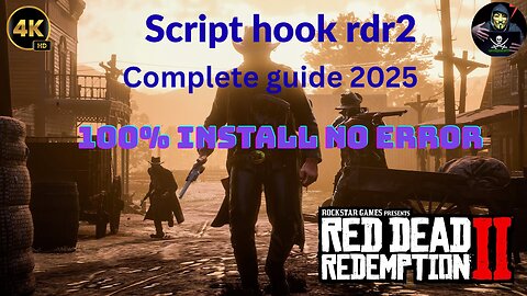 🎮 How to Install & Use Script Hook in Red Dead Redemption 2 | Full Guide for Beginners (2025)
