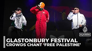 Glastonbury erupts in pro-Palestine chants as artists slam Israel over Gaza war crimes