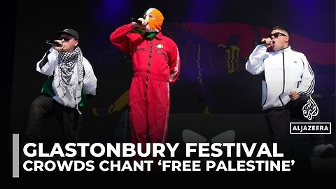 Glastonbury erupts in pro-Palestine chants as artists slam Israel over Gaza war crimes