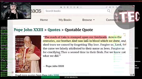 Adam Green shows BigTech how cucked the Vatican/Pope really is (CLASSIC KMN & BT)