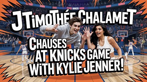 Timothée Chalamet CAUSES CHAOS at Knicks Game with Kylie Jenner!