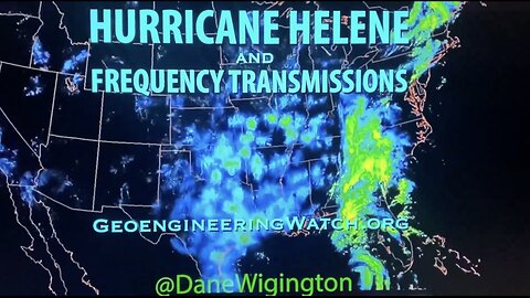 GEOENGINEERED HURRICANES: Harvey, Maria, Michael, Ian, Nicole, Hilary, Helene, Melissa & more