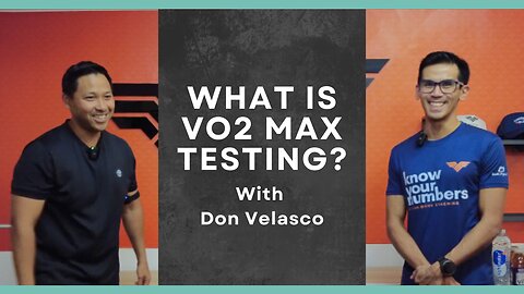 WHAT IS VO2 MAX TEXTING? // With Don Velasco