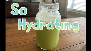 Hydrate your Body at a Deep Level with this JUICE RECIPE!