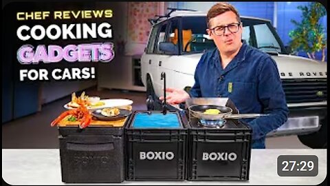 🍳🚗 Chef Reviews Car Kitchen Gadgets with Auto Expert! | Sorted Food Style 🔧🍴