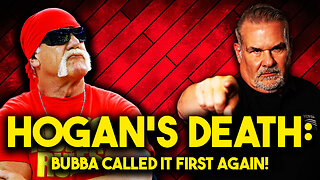 Hogan's Death: Bubba Called it FIRST AGAIN! - Bubba the Love Sponge® Show | 8/22/25