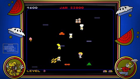 Let's Play: Atari 50 - Food Fight (Arcade / PC / Steam)
