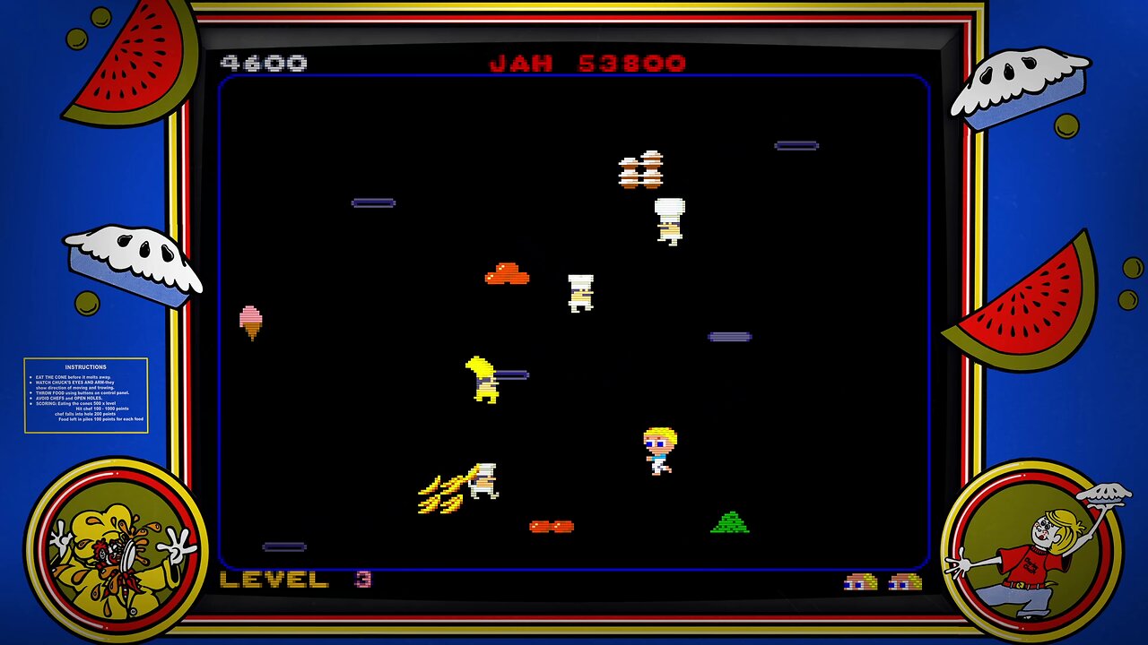 Let's Play: Atari 50 - Food Fight (Arcade / PC / Steam)