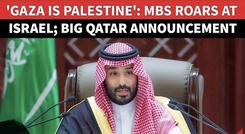 FULL EVENT: Saudi Crown Prince MBS Openly Calls For REVENGE Against Israel Over Qatar Attack