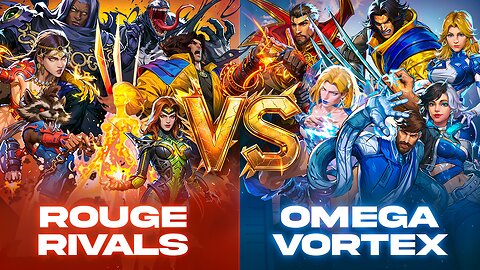Omega Vortex vs Rouge Rivals 🔥 Part 2 | Marvel Rivals