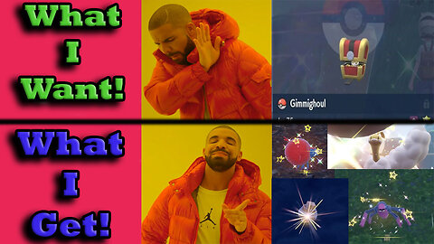 Titan Going Insane Phasing For Gimmighoul! My First Compilation To Getting Shiny Gimmighoul!