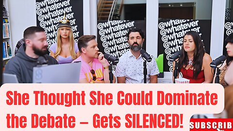 Unhinged Feminist Won’t Shut Up — guest Puts Her in Her Place!