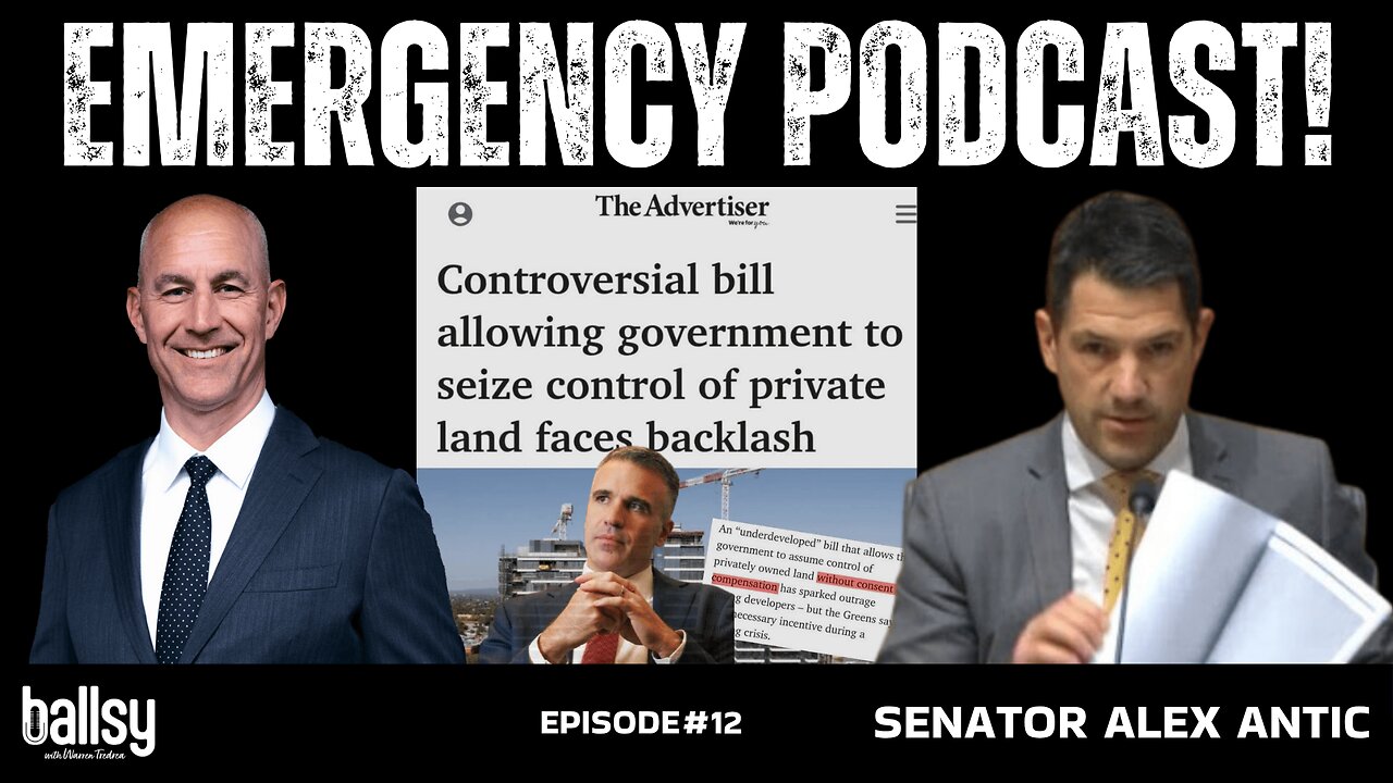 🚨 Episode #11 - Sen. Alex Antic: Free Speech & Key Issues to Watch