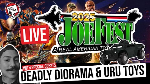 oefest 2025 LIVE! URU Toys & Deadly Dioramas Inside Look from Augusta, GA | Pixels, Plastic, Ink!