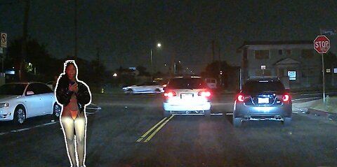 People watching in South Los Angeles