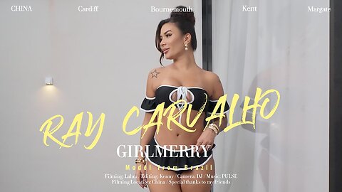 RAY's Brazilian Charm in Girlmerry Swimwear Shoot#fashion #girlmerry