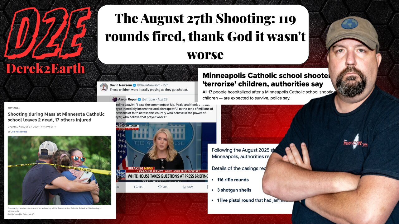 The August 27th Shooting: 119 rounds fired, thank God it wasn't worse