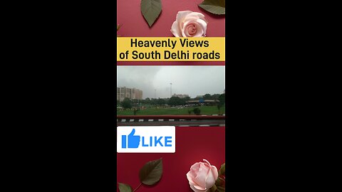 soothing sound of raindrops create an unforgettable journey. #RainyRoads #HeavenlyDrive