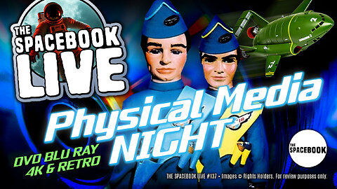WHO CAN RESCUE PHYSICAL MEDIA!?! The Spacebook LIVE #137