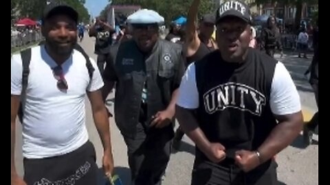 HISTORIC 96TH CHICAGO BUD BILLIKEN PARADE HIGHLIGHTS #LarryHooverFree #3kingswalking