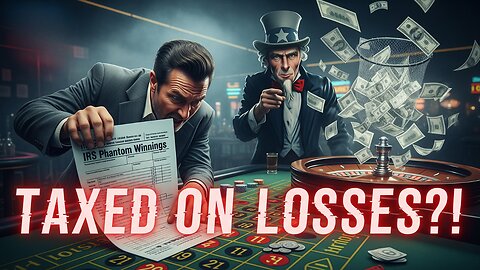 Gambler Tax Scam EXPOSED: Why You Owe Taxes on Money You NEVER Won