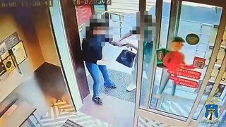 🤯 Mujer usa su mano enyesada para golpear a una empleada tras un robo