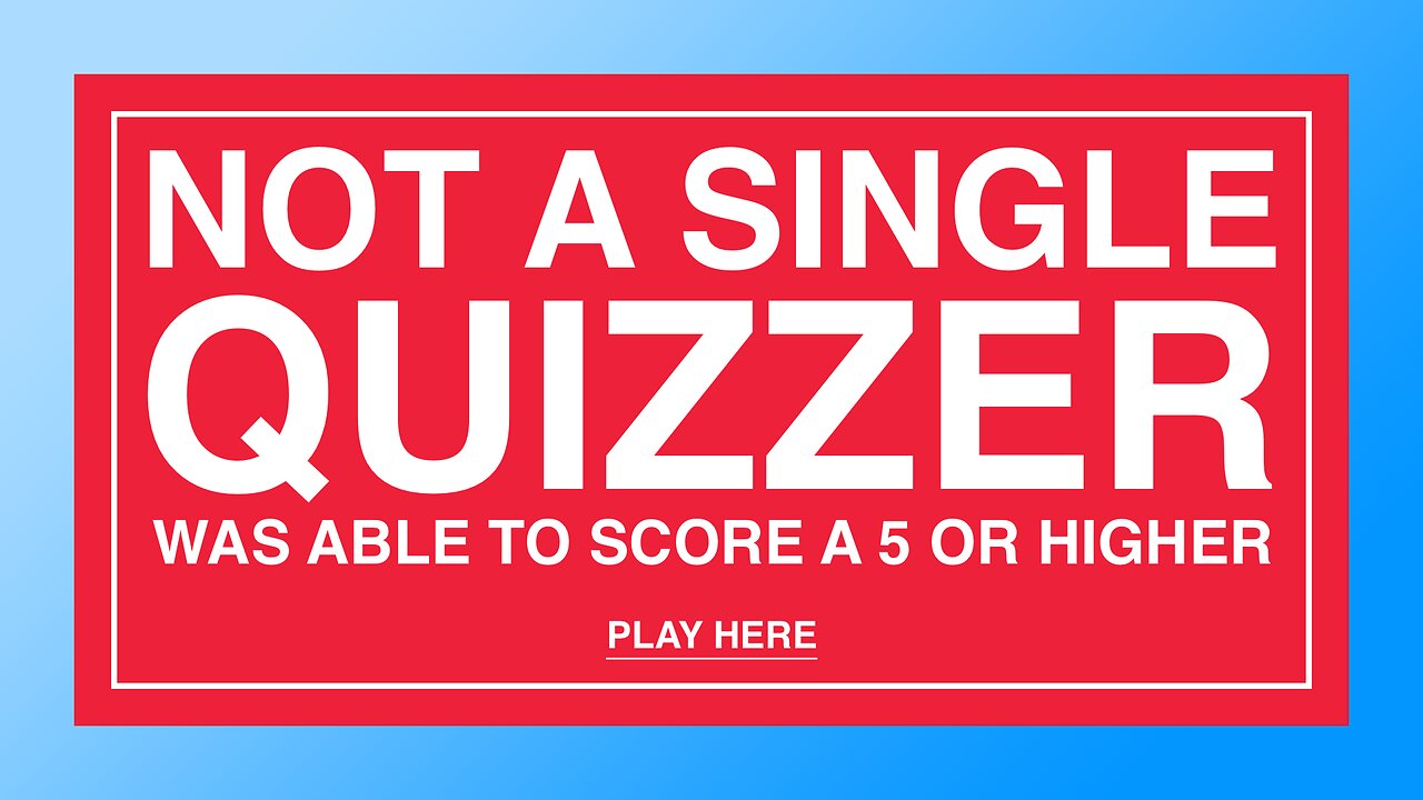 Are you smarter than the average quizzer?