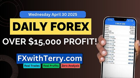 Forex Daily Trading Results OVER $15k In Profit !!!