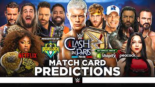 WWE Clash in Paris 2025 - Match Card Predictions [v2]