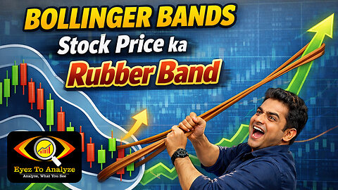 Bollinger Bands Explained | Stock Price ka Rubber Band | Volatility & Trading Signals