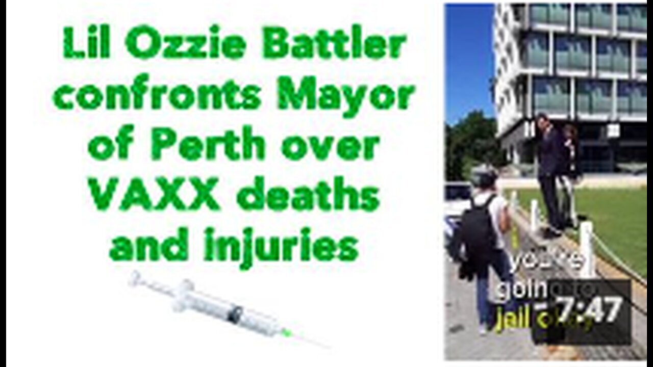"Lil Ozzie Battler Challenges Perth Mayor Regarding VAXX-Related Deaths and Injuries"
