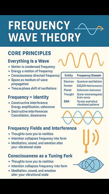 FREQUENCY WAVE THEORY: The Universe Is a Symphony