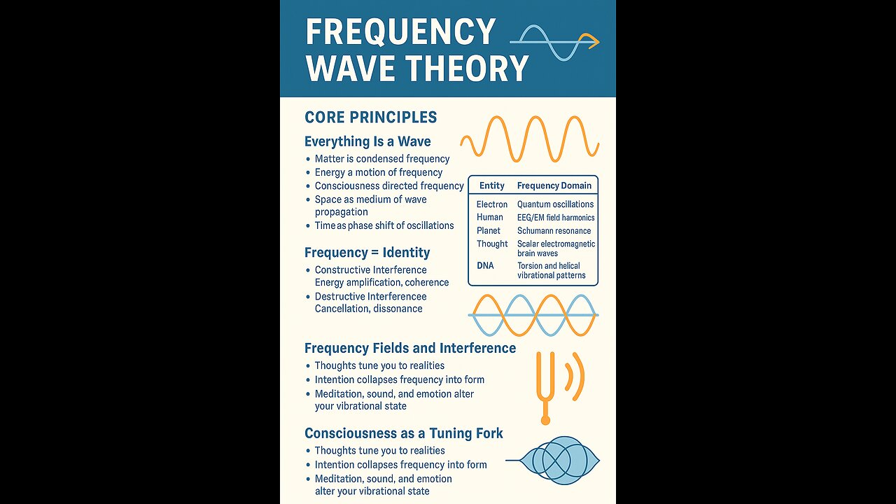 FREQUENCY WAVE THEORY: The Universe Is a Symphony