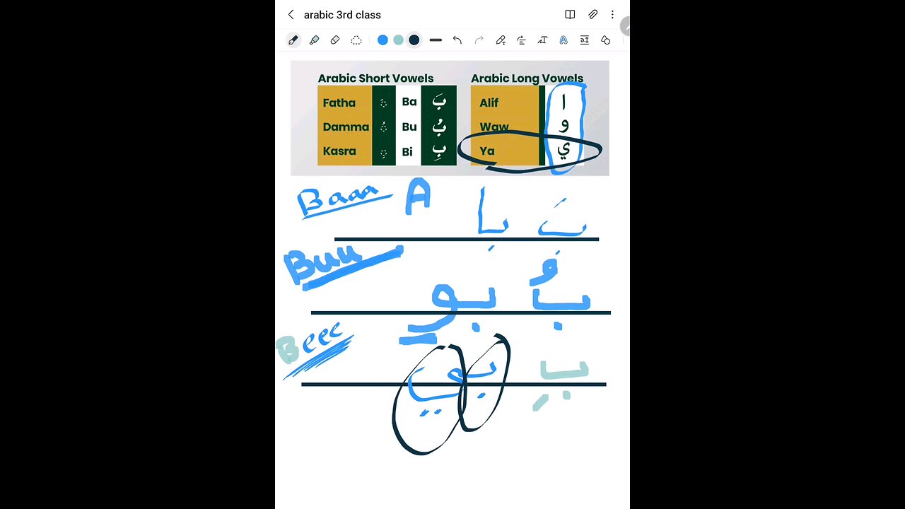 Arabic Alphabet 101 3/4