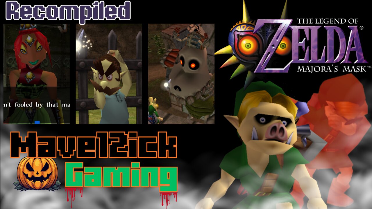 | Majora's Mask Recompiled | Episode IX | Mask Hunting & Great Bay Temple |