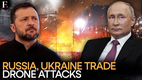 Russia & Ukraine Trade Drone Strikes Overnight Amid Trump's Deadline | N18G