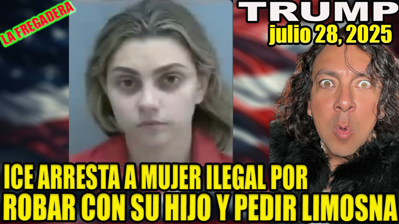 ICE ARRESTA Y DEPORTA A MUJER ILEGAL POR ROBAR CON SU HIJO DE 8 AÑOS