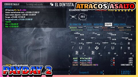 ¡PROBANDO BUILDS EN PAYDAY 2! *Perdi mi ritmo de jugar* |Lobbys Random - 2025|