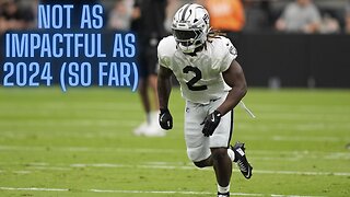 Through 2 weeks, NFL rookies on the offensive end far less productive than in 2024