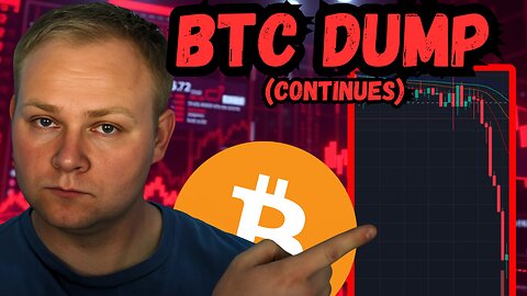 Bitcoin Dump Continues...HAS BITCOIN BOTTOMED???
