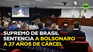 Supremo de Brasil condena a Bolsonaro a 27 años y tres meses de prisión