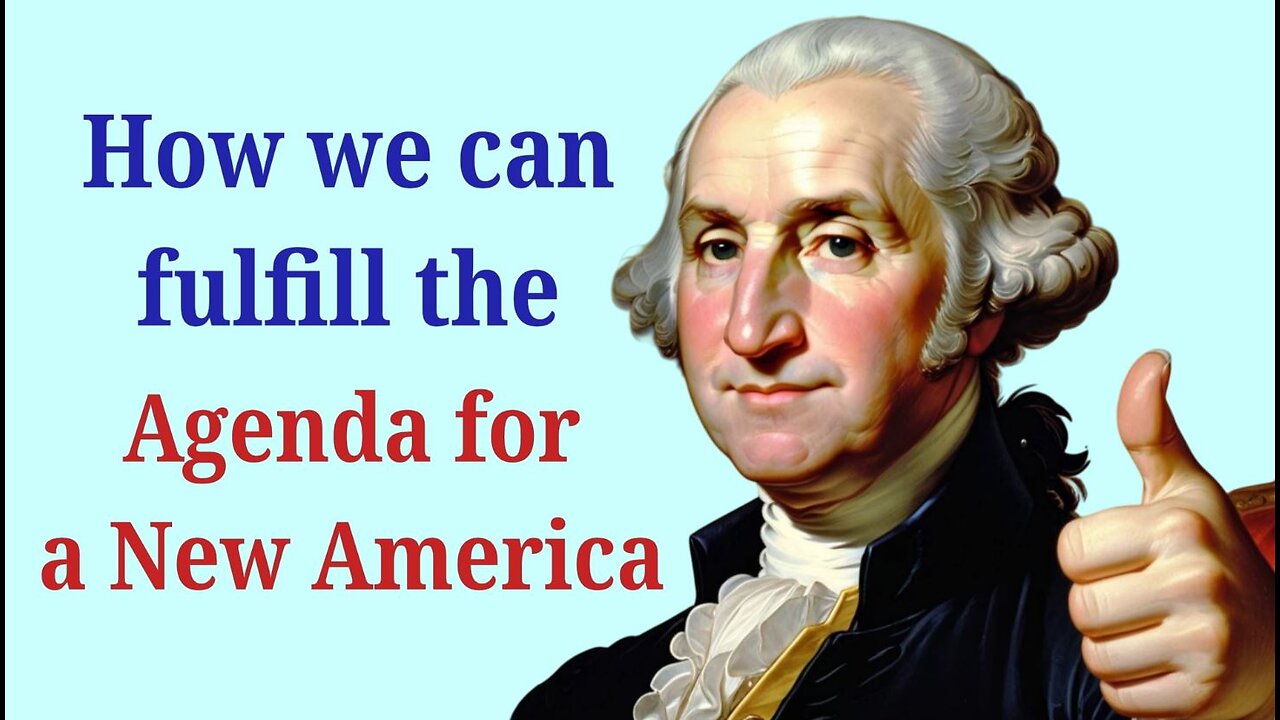 How we can fulfill the Agenda for a New America