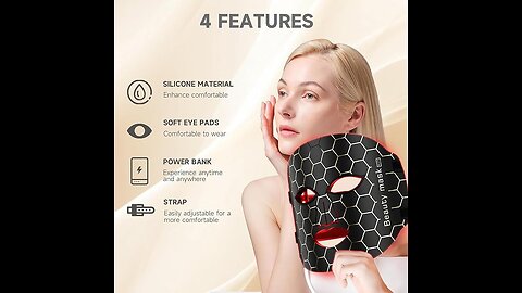 🔥 Your skin’s new BFF is here! Meet the LED Light Therapy Facial Mask — ON SALE NOW!