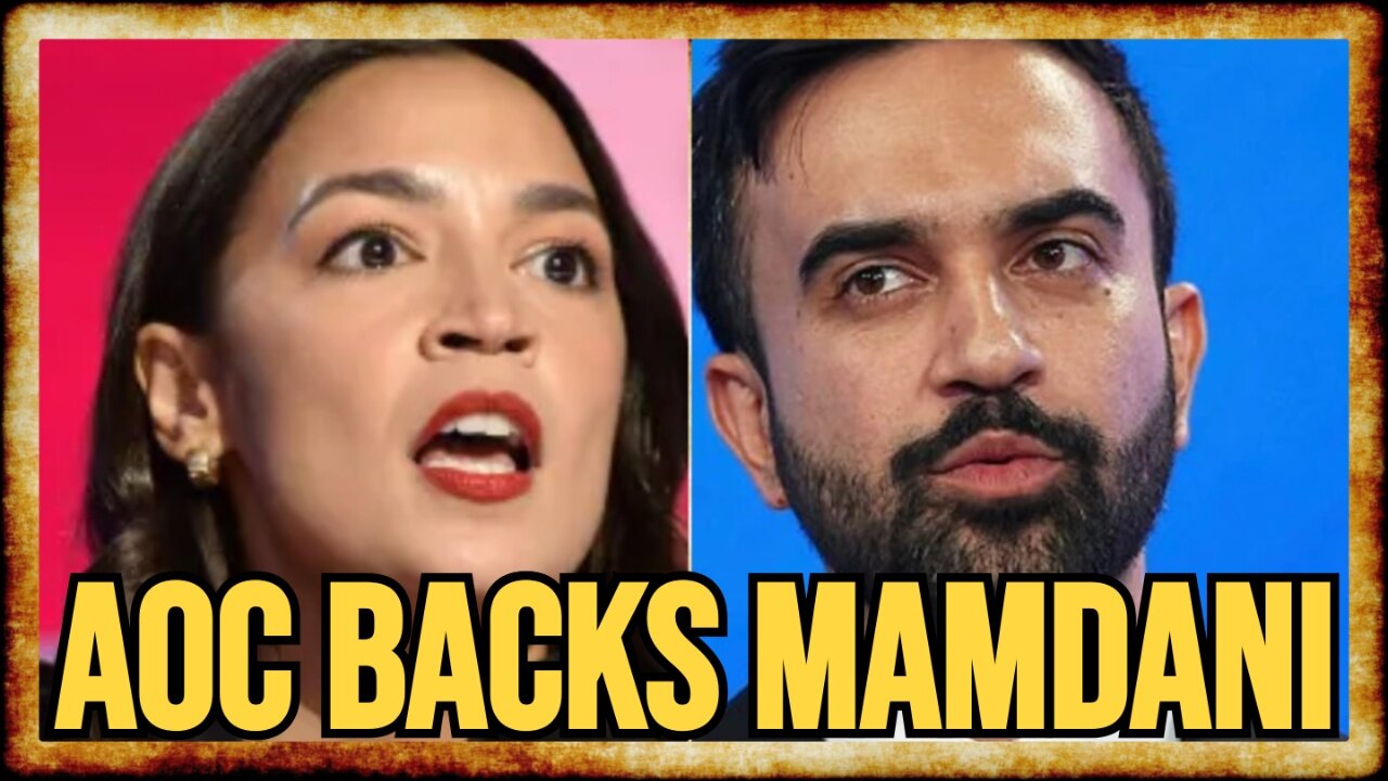 AOC Endorses Zohran Mamdani For NYC Mayor
