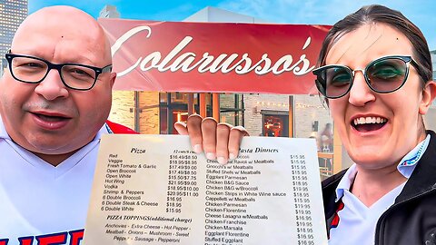 🔥 The Owner Sent Us Here! 🍕 Colarusso’s Famous Tripe & Extra Sauce Pizza Taste Test!